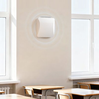 Arida Base 110 WiFi romventilator med fuktstyring