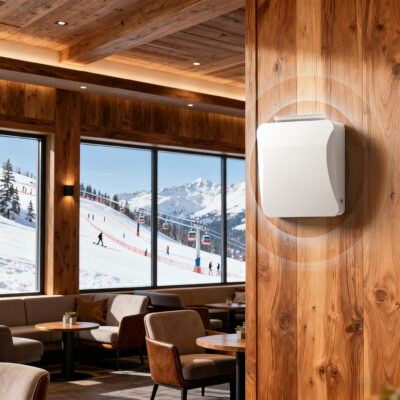 Arida Base 160 WiFi romventilator med fuktstyring