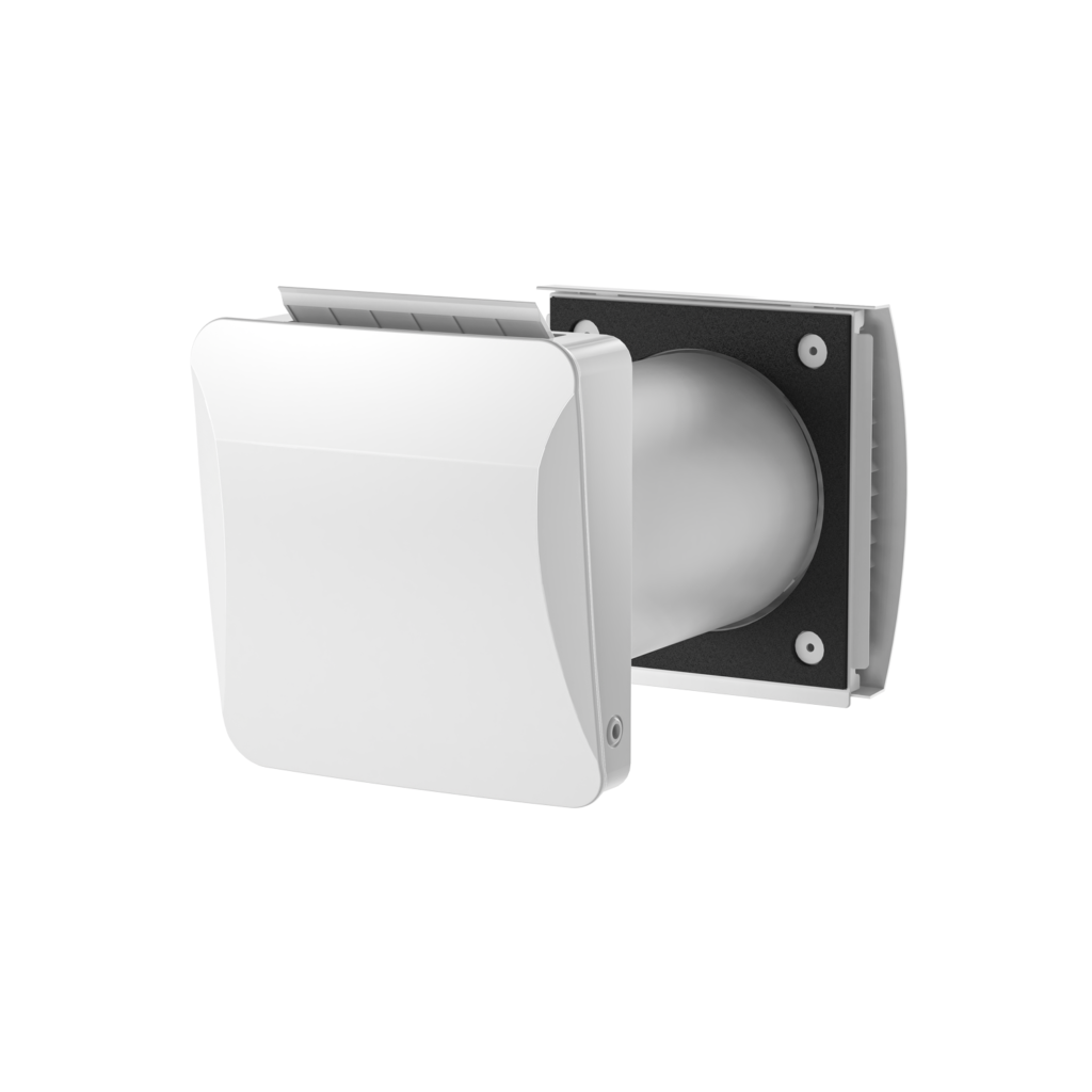 Arida Base 160 WiFi romventilator med fuktstyring
