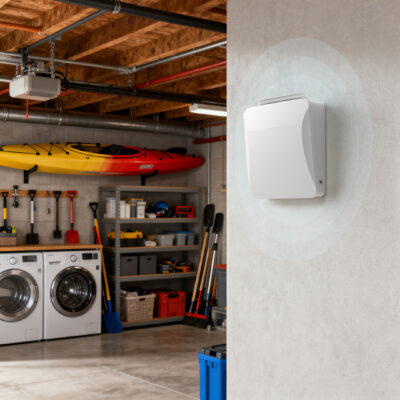 Arida Base 160 WiFi romventilator med fuktstyring