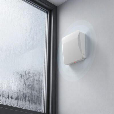Arida Base 160 WiFi romventilator med fuktstyring